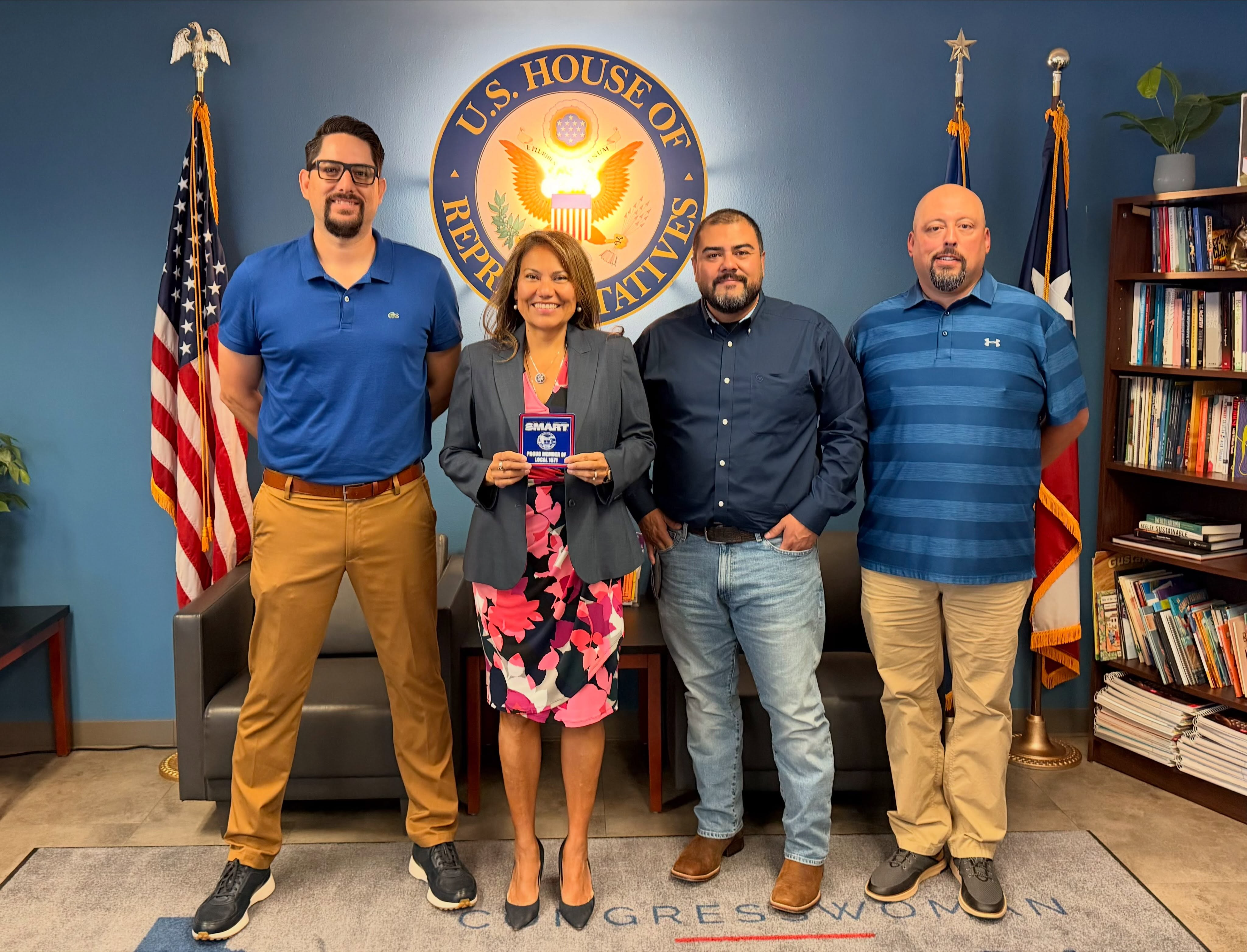 Meeting with Railroad Workers Union